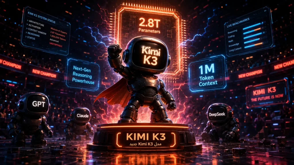 مدل Kimi K3 معرفی شد